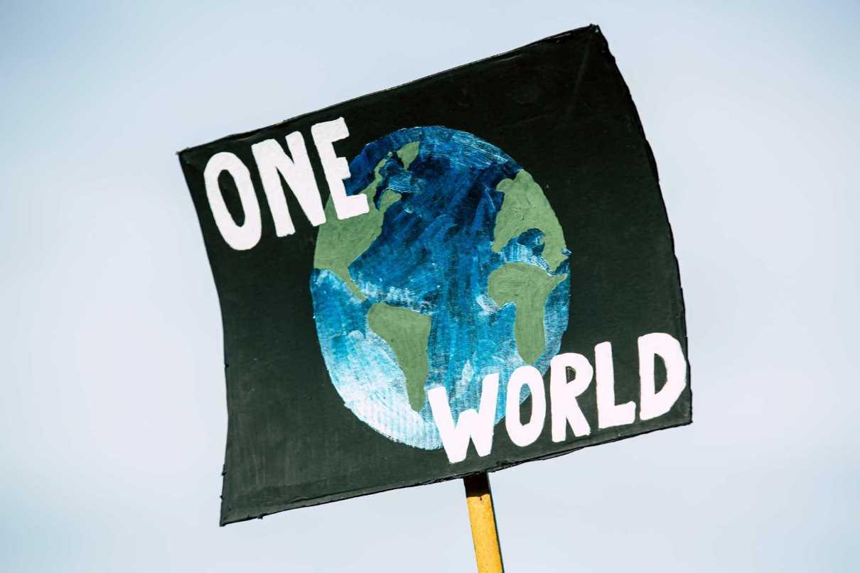 Poster for climate justice