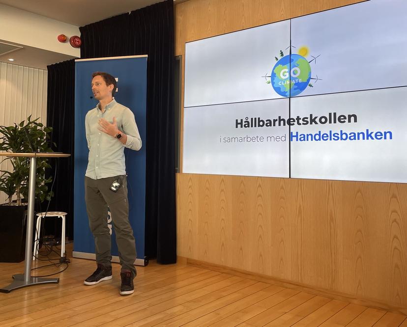 Kalle Nilvér, co-founder of GoClimate