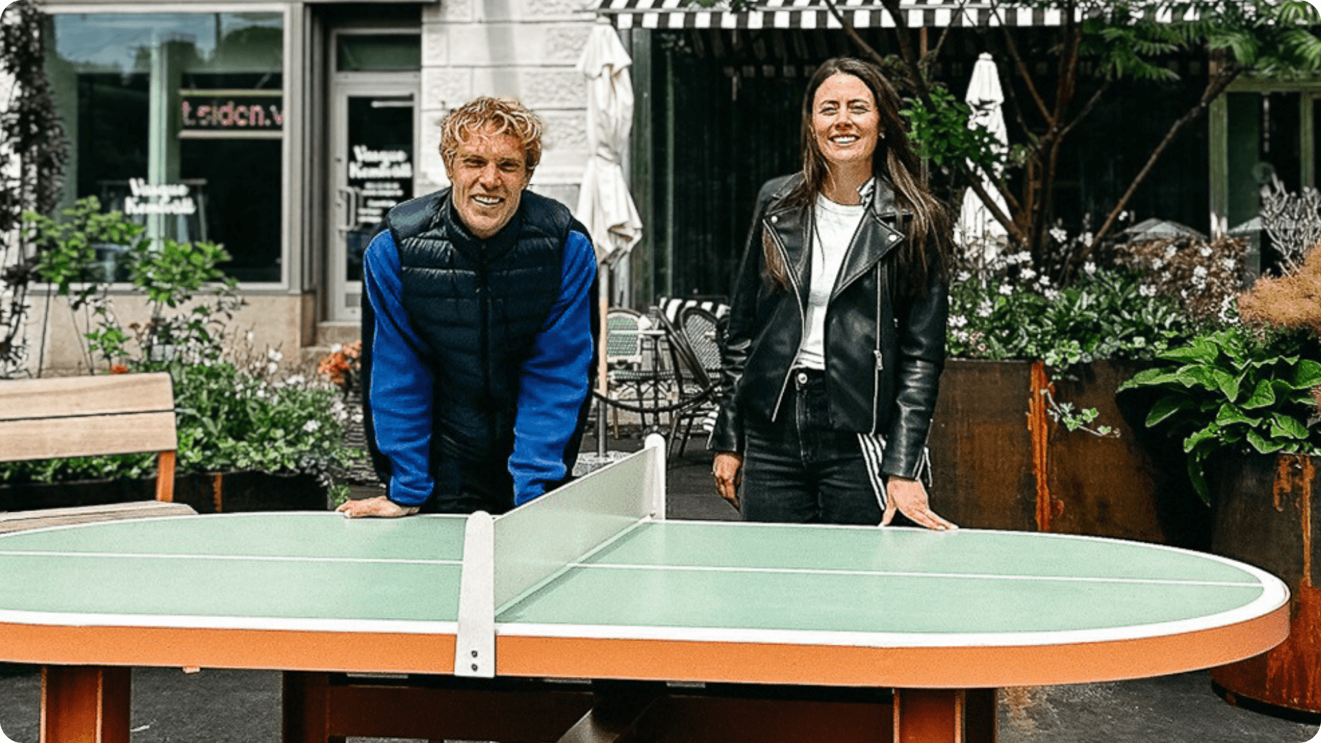 Fredrik Matz and Emma Frennås.